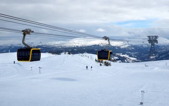 Größter Höhenunterschied im Hordaland – Skigebiet Voss Resort
