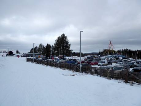 Finnland: Anfahrt in Skigebiete und Parken an Skigebieten – Anfahrt, Parken Ounasvaara – Rovaniemi