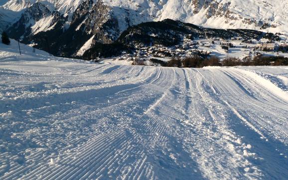 Pistenpräparierung Bergell – Pistenpräparierung Aela – Maloja