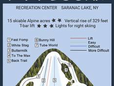 Pistenplan Mt. Pisgah