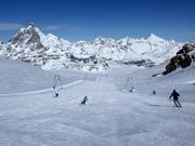 Gletscherpisten am Matterhorn glacier paradise