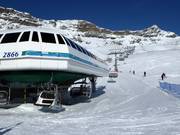 Fornet - 4er Hochgeschwindigkeits-Sesselbahn (kuppelbar) mit Abdeckhauben