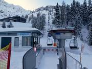 Mohrenkopf - 2er Sesselbahn fix geklemmt