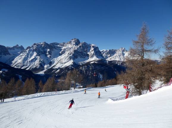 Herrliche Piste vom Stiergarten