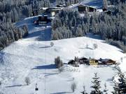 Im Tiefschnee vom G-Link Richtung Wagrain - Ortskenntnis von Vorteil