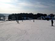 Die Piste ist perfekt für Anfänger geeignet