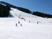 Leichte Pisten im Tal