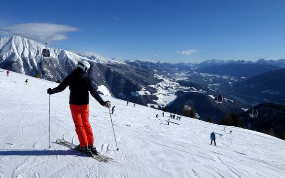 Skifahren in den Italienischen Alpen