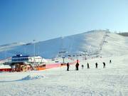 Blick auf die Pisten im Sky Resort