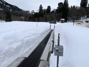 Förderband an der Talstation