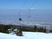 Skigebiet Vitosha mit Sofia