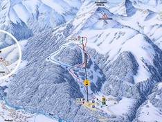 Pistenplan Jöchelspitze – Bach