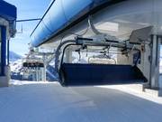 Katzenmoosbahn - 6er Hochgeschwindigkeits-Sesselbahn (kuppelbar) mit Abdeckhauben und Sitzheizung