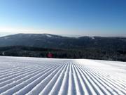 Sehr gute Pistenpräparierung