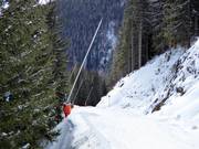 Lanzenbeschneiung im Skigebiet Großglockner Resort Kals-Matrei