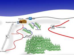 Skigebiet Ködellift – Nordhalben