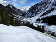 Skiroute Wilde Grub'n zur Talstation