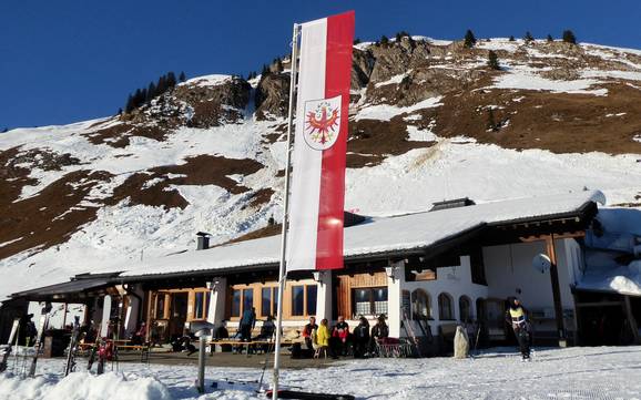 Hütten, Bergrestaurants  Lechtal – Bergrestaurants, Hütten Jöchelspitze – Bach