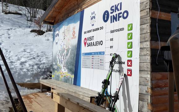 Föderation Bosnien und Herzegowina: Orientierung in Skigebieten – Orientierung Babin Do – Bjelašnica