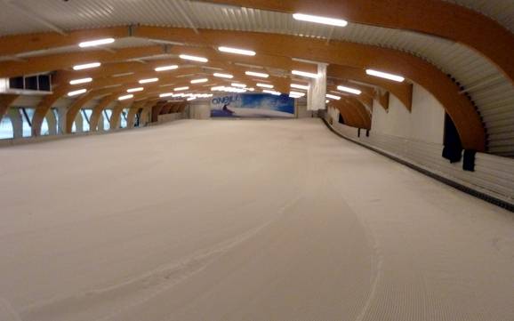 Skigebiete für Anfänger in der Provinz Hennegau – Anfänger Ice Mountain