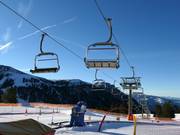 Campo Scuola Latemar - 4er Sesselbahn fix geklemmt