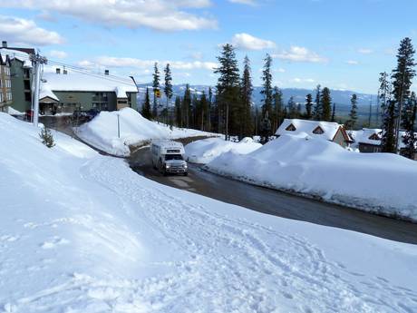 Columbia Mountains: Umweltfreundlichkeit der Skigebiete – Umweltfreundlichkeit Big White