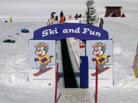 Skikinderland der Skischule Colfosco