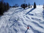 Skiroute unter der Sesselbahn Neugarten 8er-Carving Jet