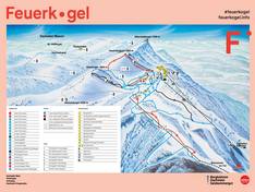 Pistenplan Feuerkogel – Ebensee