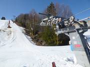 Vinkelheisen - Schlepplift mit T-Bügel/Anker