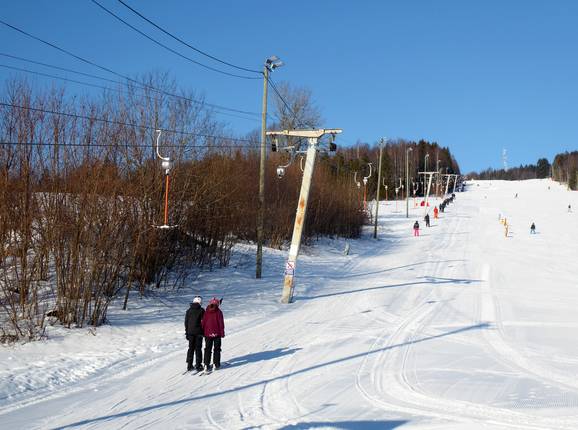 Åslia skitrekket - Schlepplift mit T-Bügel/Anker