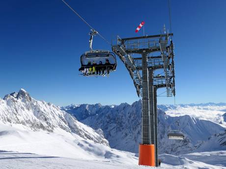Zugspitzland: beste Skilifte – Lifte/Bahnen Zugspitze