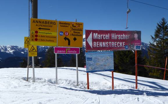Hallein: Orientierung in Skigebieten – Orientierung Dachstein West – Gosau/Russbach/Annaberg