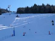 Rennpiste (abgesperrter Trainingshang)