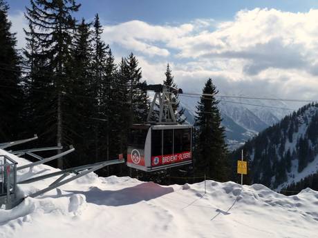 Skilifte Chamonix-Mont-Blanc – Lifte/Bahnen Brévent/Flégère (Chamonix)