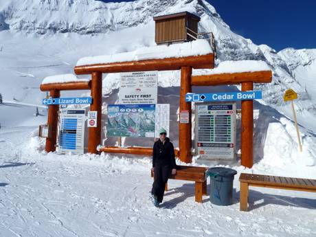 Kanadische Rocky Mountains: Orientierung in Skigebieten – Orientierung Fernie