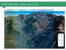 Pistenplan Cerro Punta Negra (in Planung)