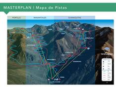 Pistenplan Cerro Punta Negra (in Planung)