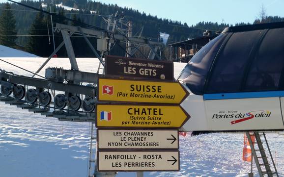 Thonon-les-Bains: Orientierung in Skigebieten – Orientierung Les Portes du Soleil – Morzine/Avoriaz/Les Gets/Châtel/Morgins/Champéry