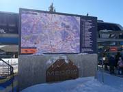 LED-Wall: digitales Pistenleitsystem an der Mittelstation