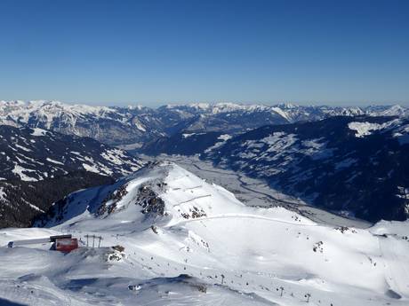 Erste Ferienregion im Zillertal: Größe der Skigebiete – Größe Kaltenbach – Hochzillertal/Hochfügen (SKi-optimal)