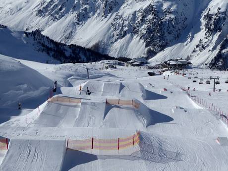 Snowparks Landeck – Snowpark Ischgl/Samnaun – Silvretta Arena