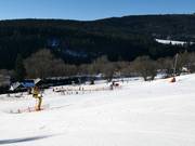 Leichte Pisten im Tal in Nad Nádražím
