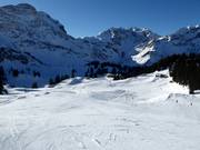 Piste Körbersee in Schröcken