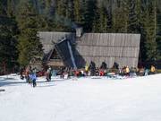 Skihütte an der Doppelsesselbahn Goryczokowa