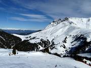 Blick von Pampeago Richtung Obereggen