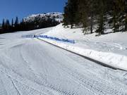 Kostenfreies Förderband Jøkulbåndet an der Mittelstation