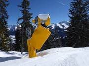 Leistungsfähige Beschneiung am Ifen