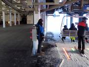 Aufmerksames Personal