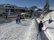 Tipp für die Kleinen  - Windel-Ski-Spaß im Oberjoch Familux Resort